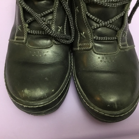 Black Leather Mens Shoes - Picture 6 of 8